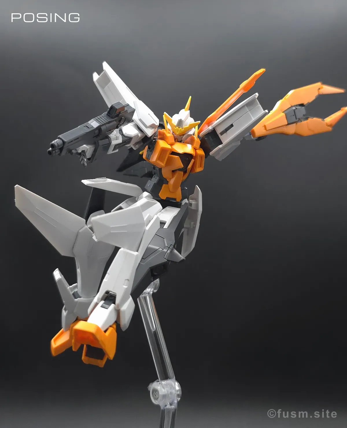 HG ガンダムキュリオス レビュー ポージング 13