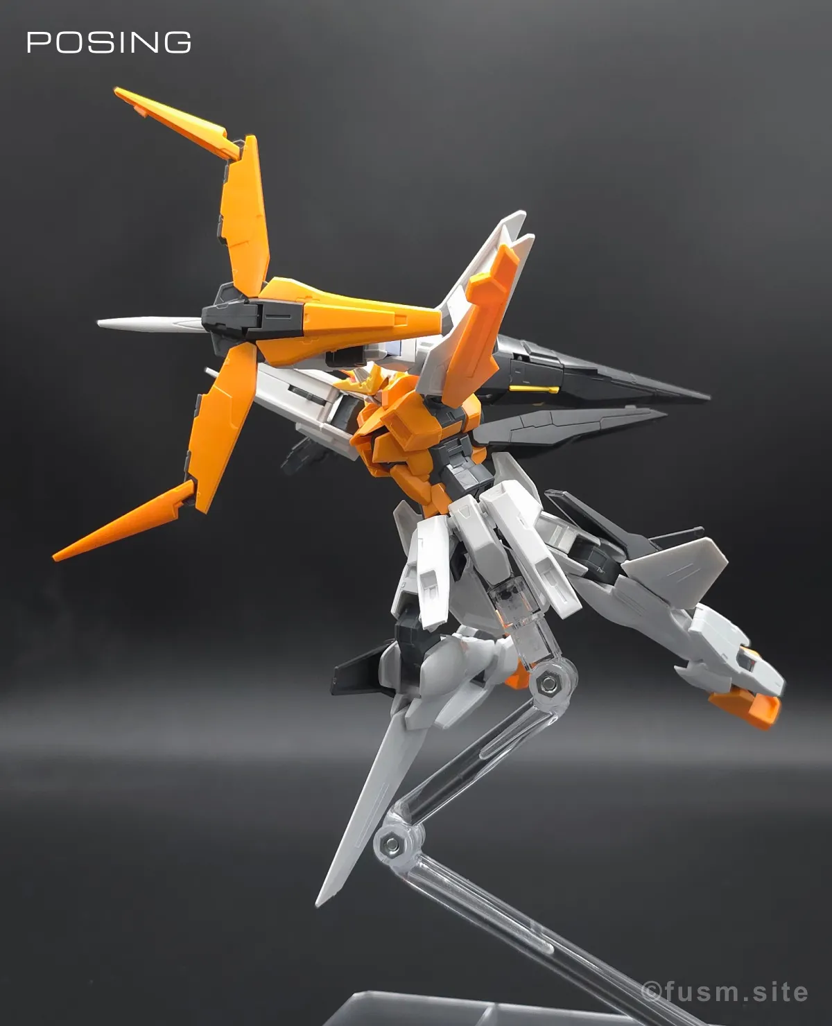 HG ガンダムキュリオス レビュー ポージング 14