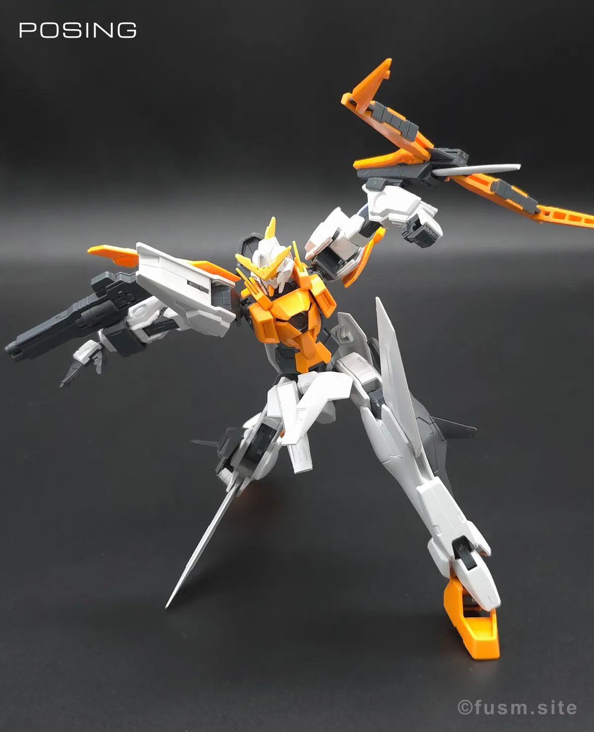 HG ガンダムキュリオス レビュー ポージング 15