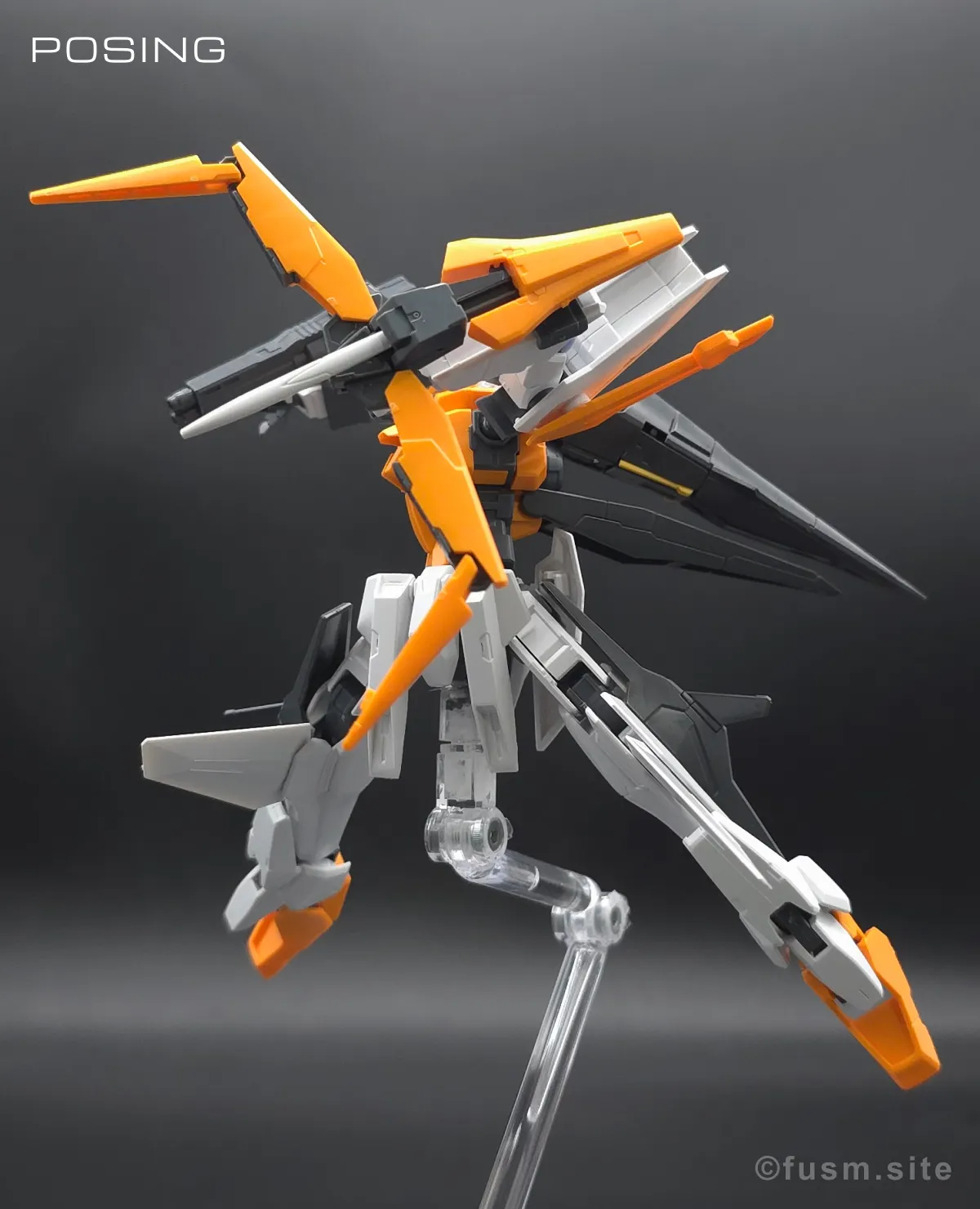 HG ガンダムキュリオス レビュー ポージング 17