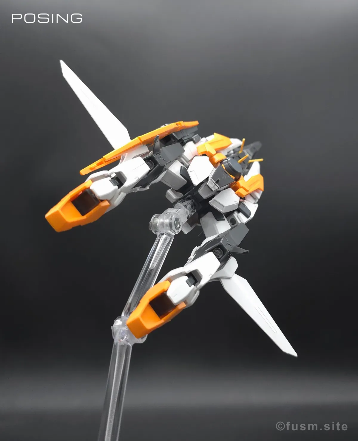 HG ガンダムキュリオス レビュー ポージング 19