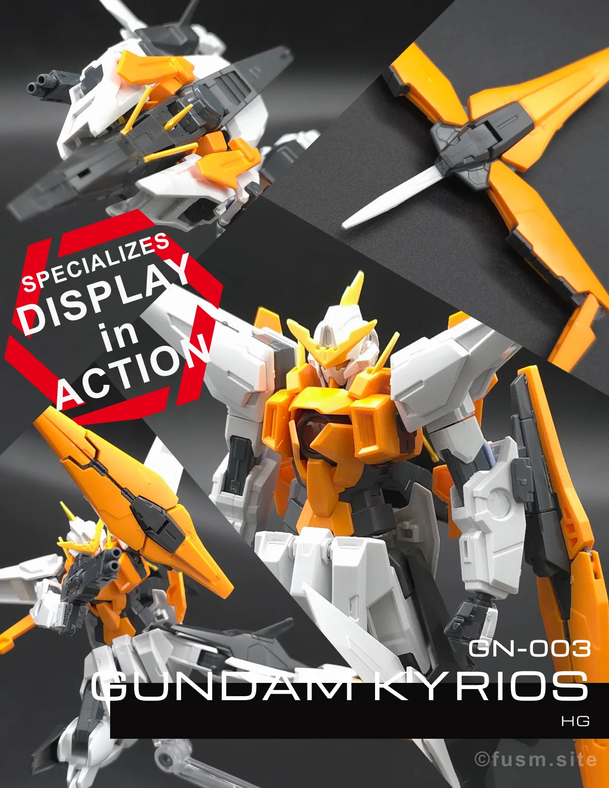 HG ガンダムキュリオス レビュー コラージュ 01