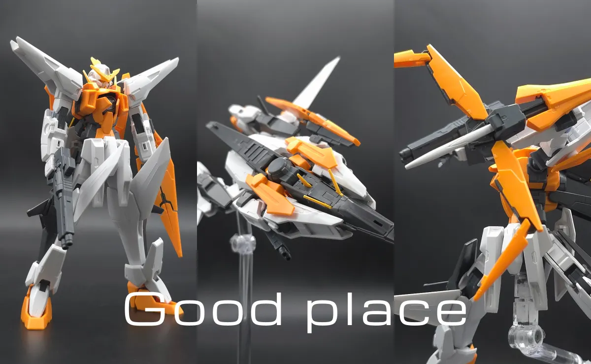HG ガンダムキュリオス レビュー コラージュ 02
