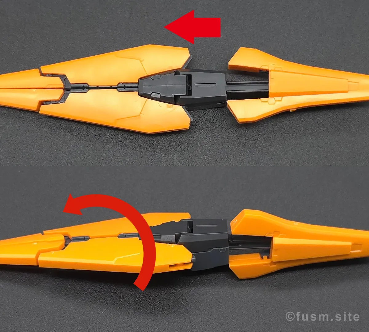 HG ガンダムキュリオス レビュー 付属品 10