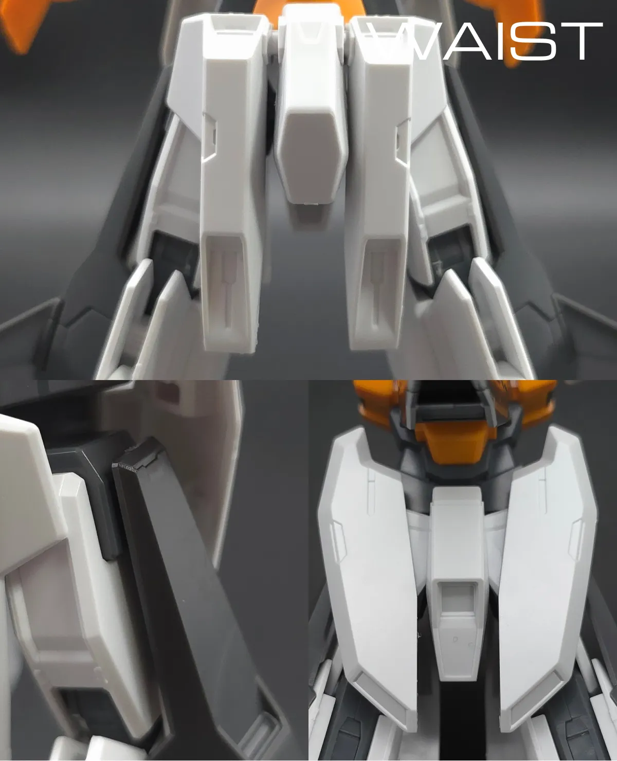 HG ガンダムキュリオス レビュー 胴体ディテール 02
