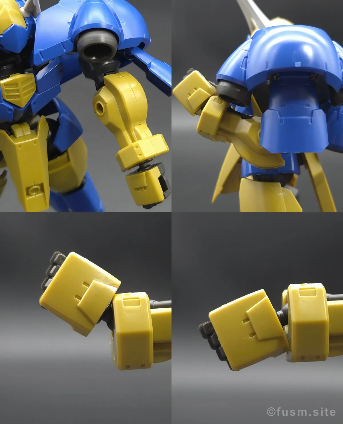 HG ヘルムヴィーゲ・リンカー レビュー 腕部ディテール 可動域 01