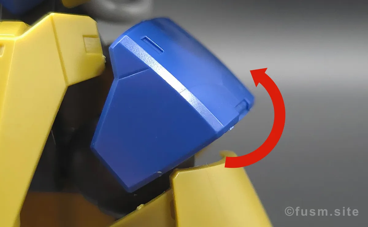 HG ヘルムヴィーゲ・リンカー レビュー 胴体ディテール 可動域 02