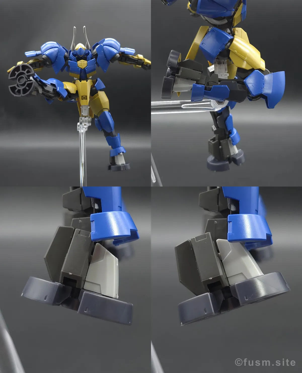 HG ヘルムヴィーゲ・リンカー レビュー 脚部ディテール 可動域 01