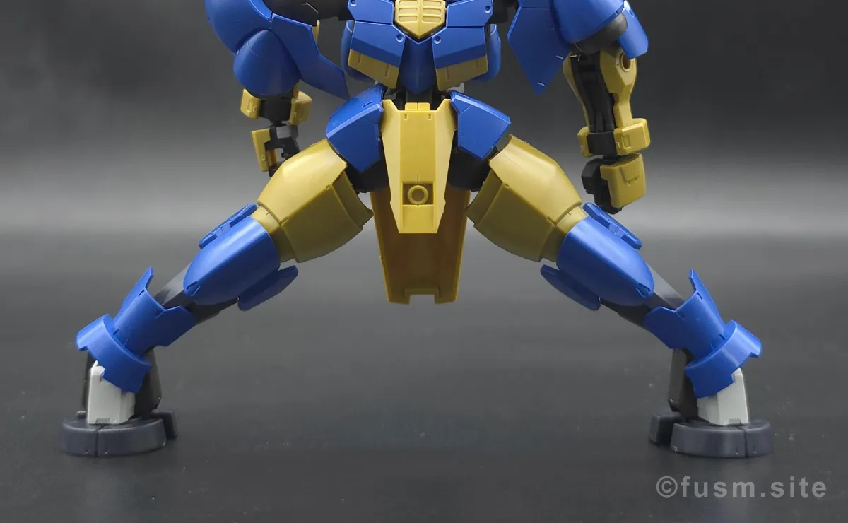 HG ヘルムヴィーゲ・リンカー レビュー 脚部ディテール 可動域 02