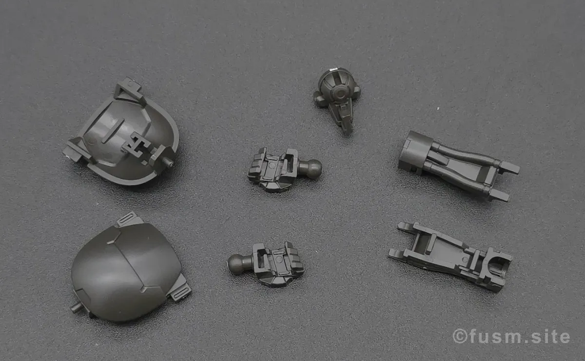 HG ヘルムヴィーゲ・リンカー レビュー パーツ・構造・組み立て 04