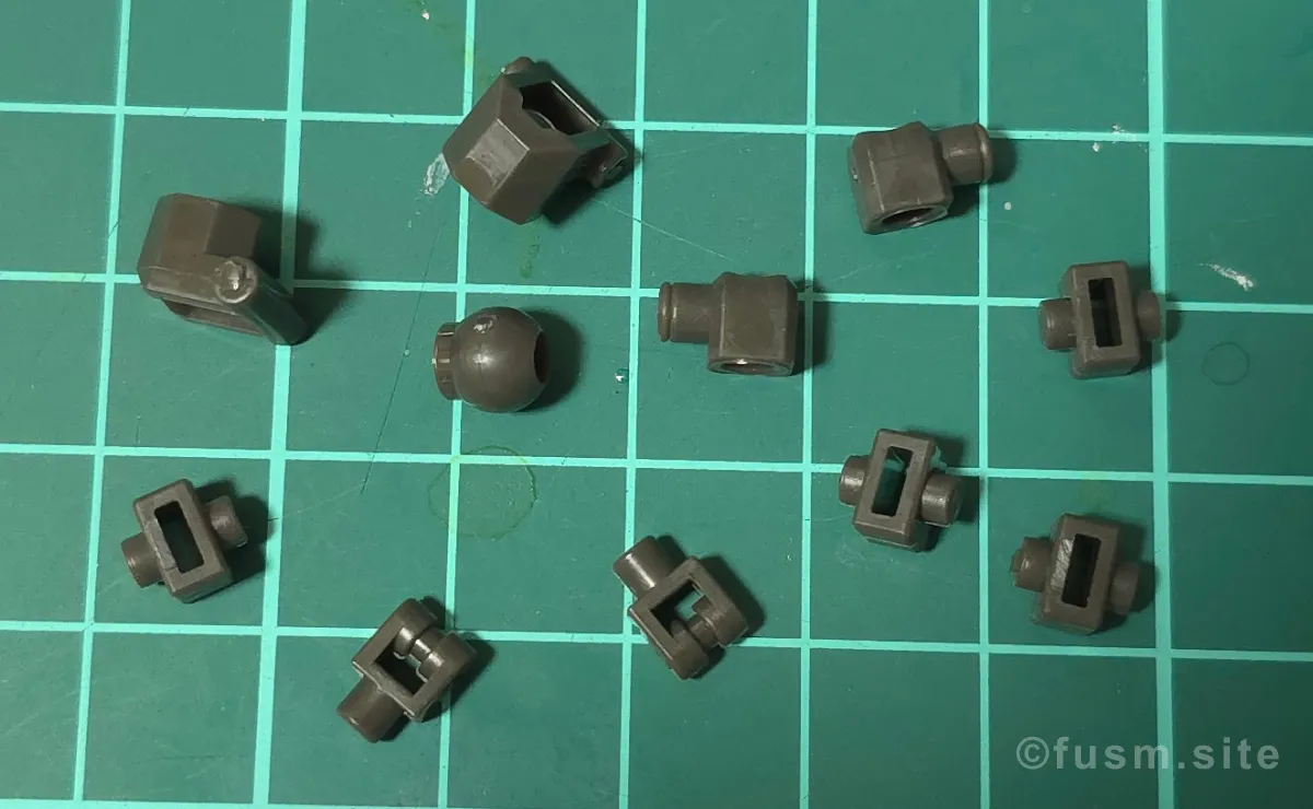 HG ヘルムヴィーゲ・リンカー レビュー パーツ・構造・組み立て 06
