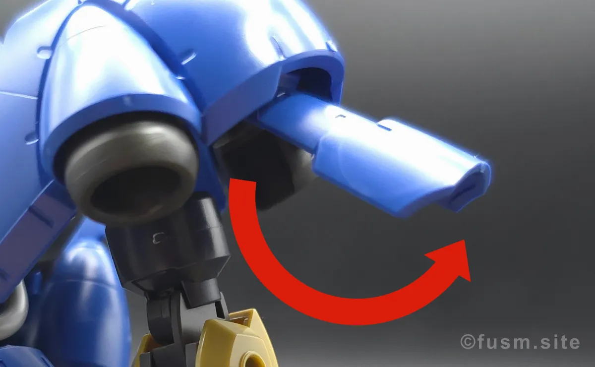 HG ヘルムヴィーゲ・リンカー レビュー 肩ディテール 可動域 02