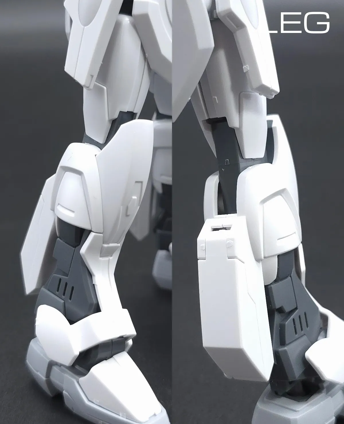 HG スターゲイザーガンダム レビュー 脚部ディテール 01