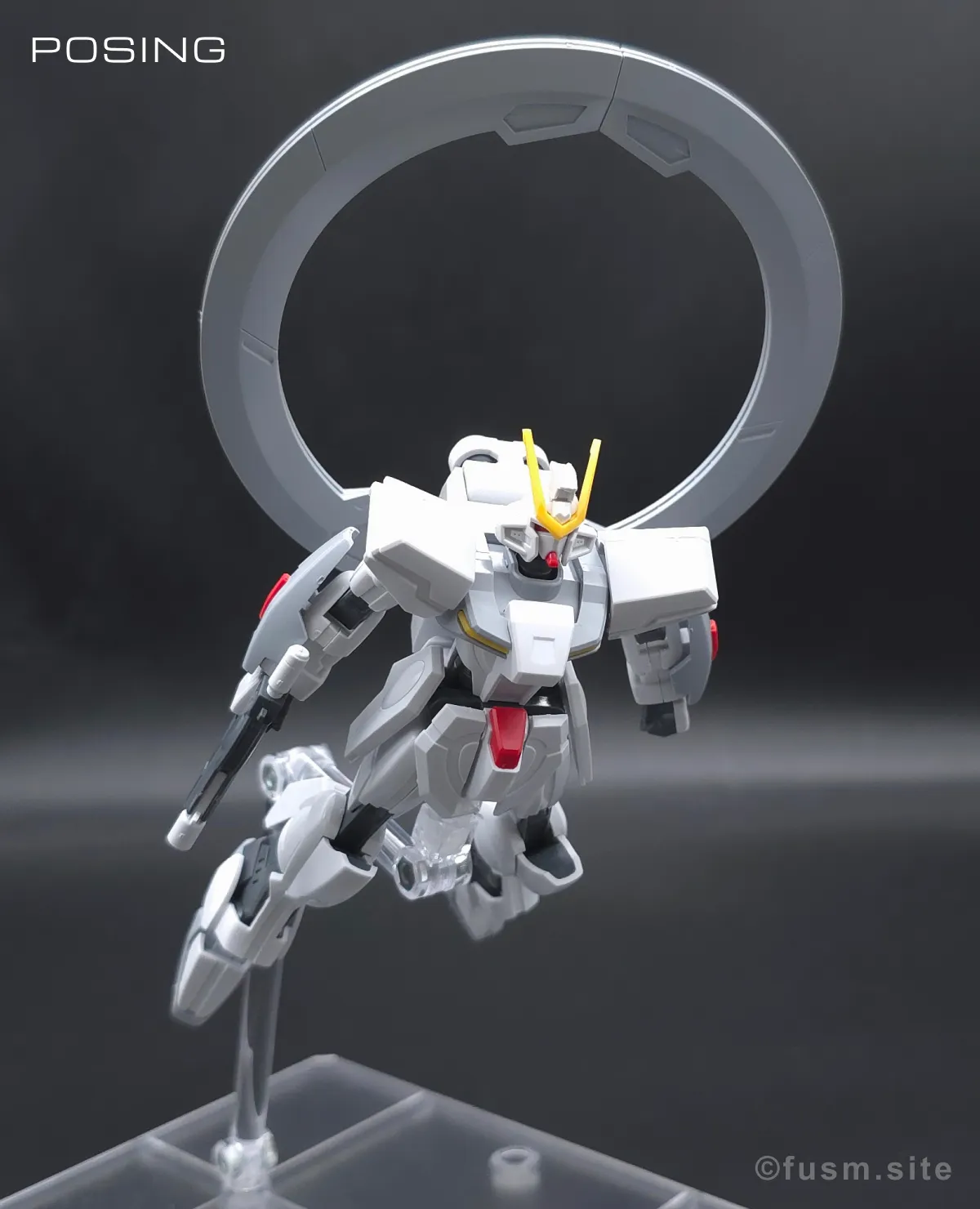 HG スターゲイザーガンダム レビュー ポージング 01