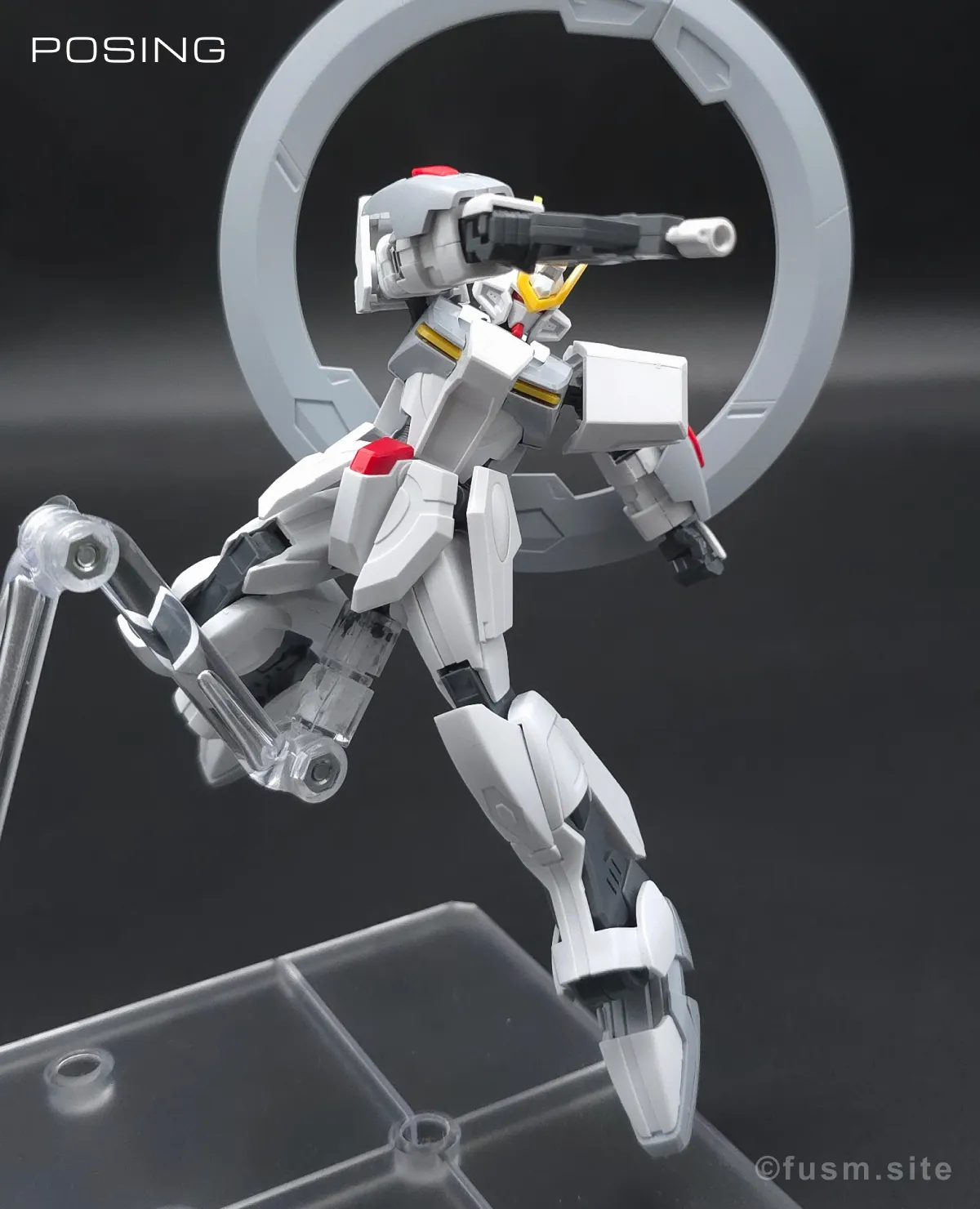 HG スターゲイザーガンダム レビュー ポージング 1