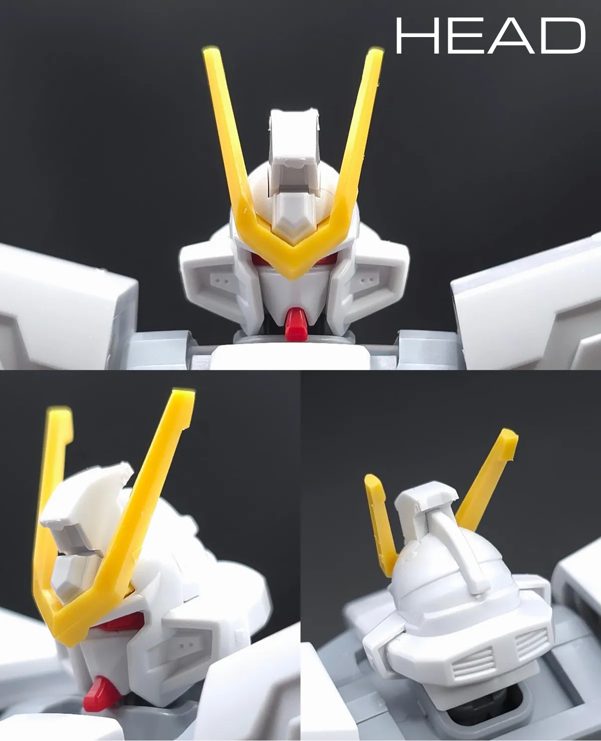 HG スターゲイザーガンダム レビュー 頭部ディテール 01