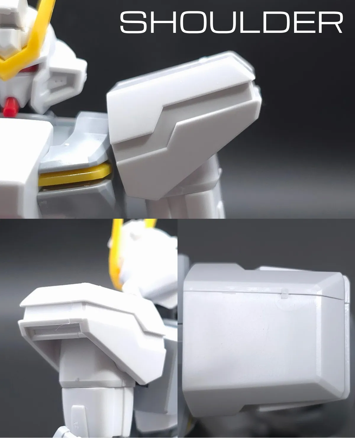 HG スターゲイザーガンダム レビュー 肩ディテール 01