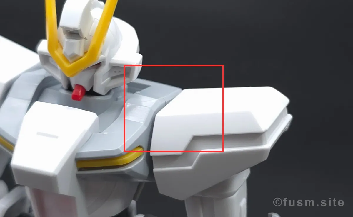 HG スターゲイザーガンダム レビュー 肩ディテール 02