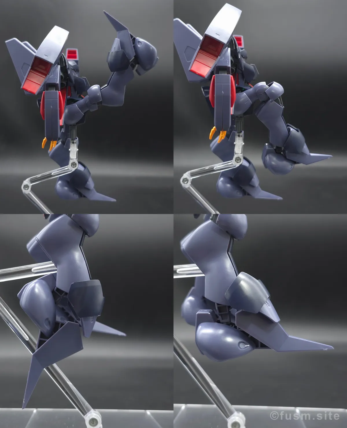 HGUC バイアラン レビュー 脚部ディテール 可動域 01