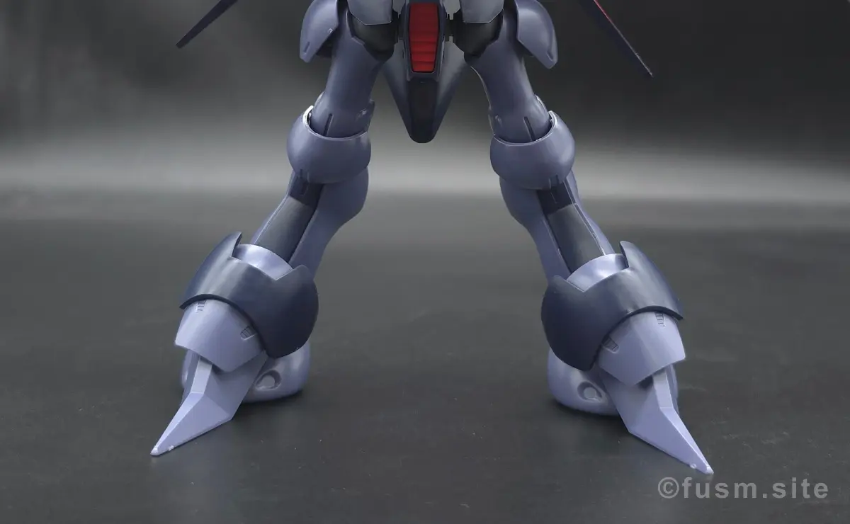 HGUC バイアラン レビュー 脚部ディテール 可動域 02