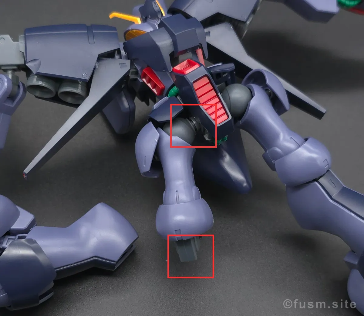 HGUC バイアラン レビュー 耐久力が弱い箇所 01