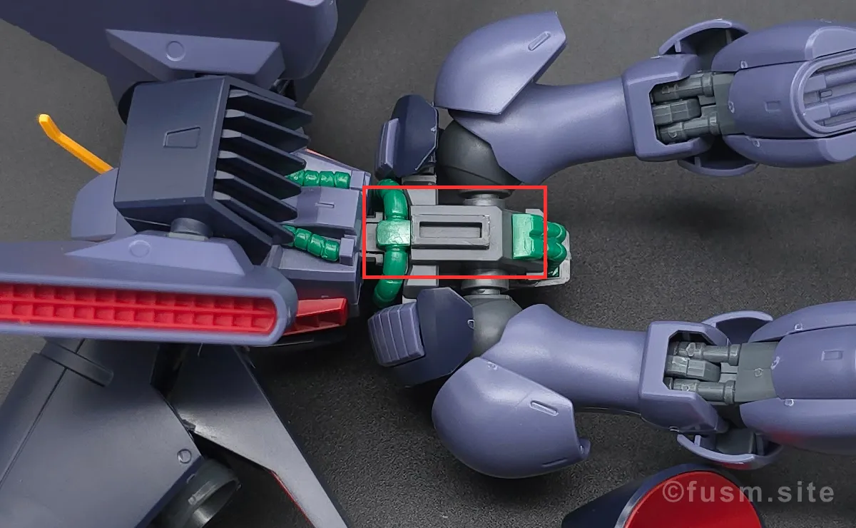 HGUC バイアラン レビュー 耐久力が弱い箇所 02