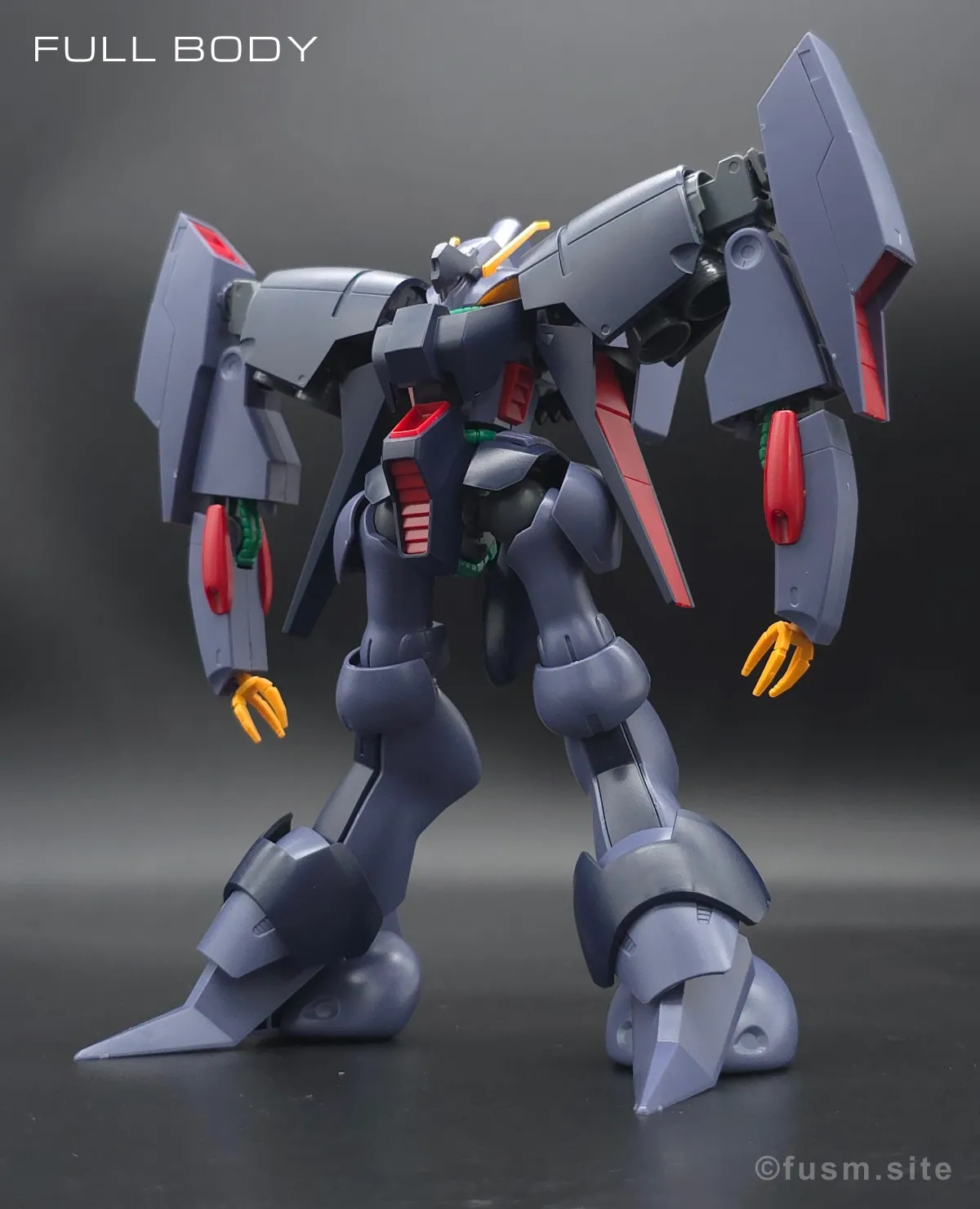 HGUC バイアラン レビュー 多角的に見た全体の外観・素組み 02