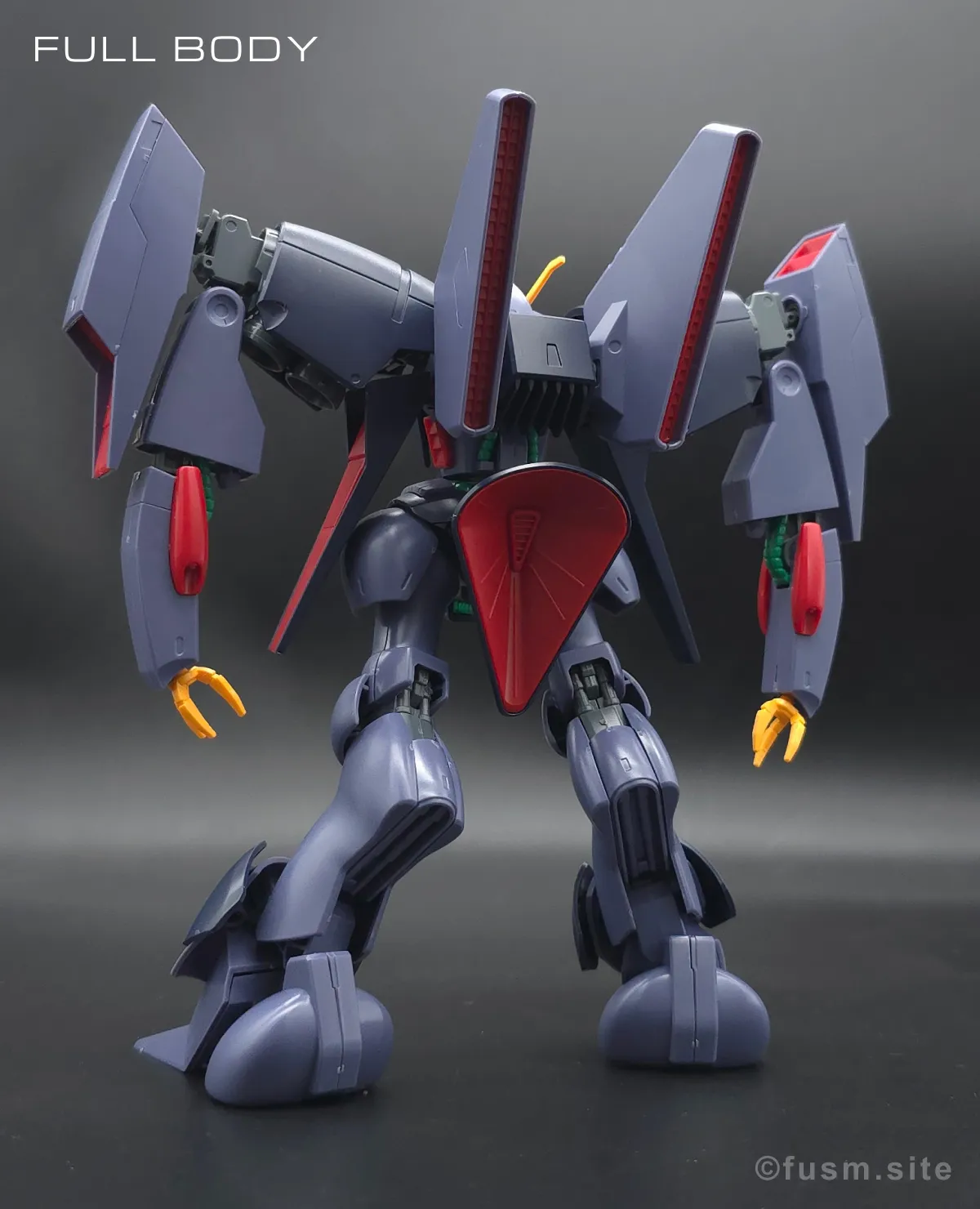 HGUC バイアラン レビュー 多角的に見た全体の外観・素組み 04