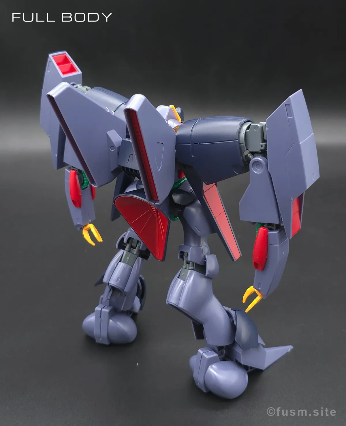 HGUC バイアラン レビュー 多角的に見た全体の外観・素組み 06