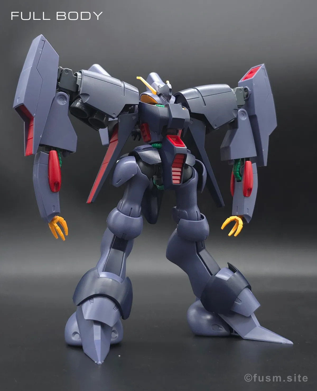 HGUC バイアラン レビュー 多角的に見た全体の外観・素組み 07