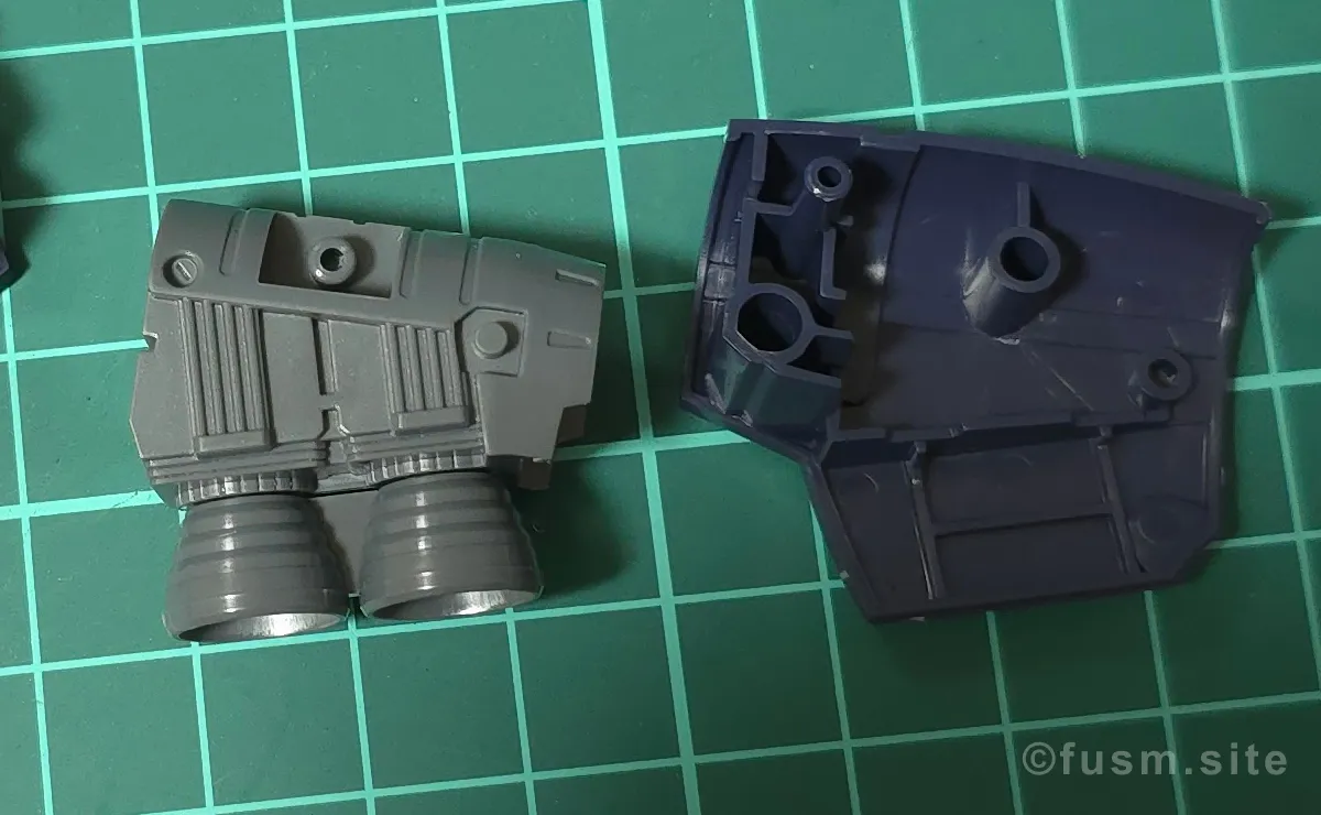 HGUC バイアラン レビュー パーツ・構造・組み立て 02