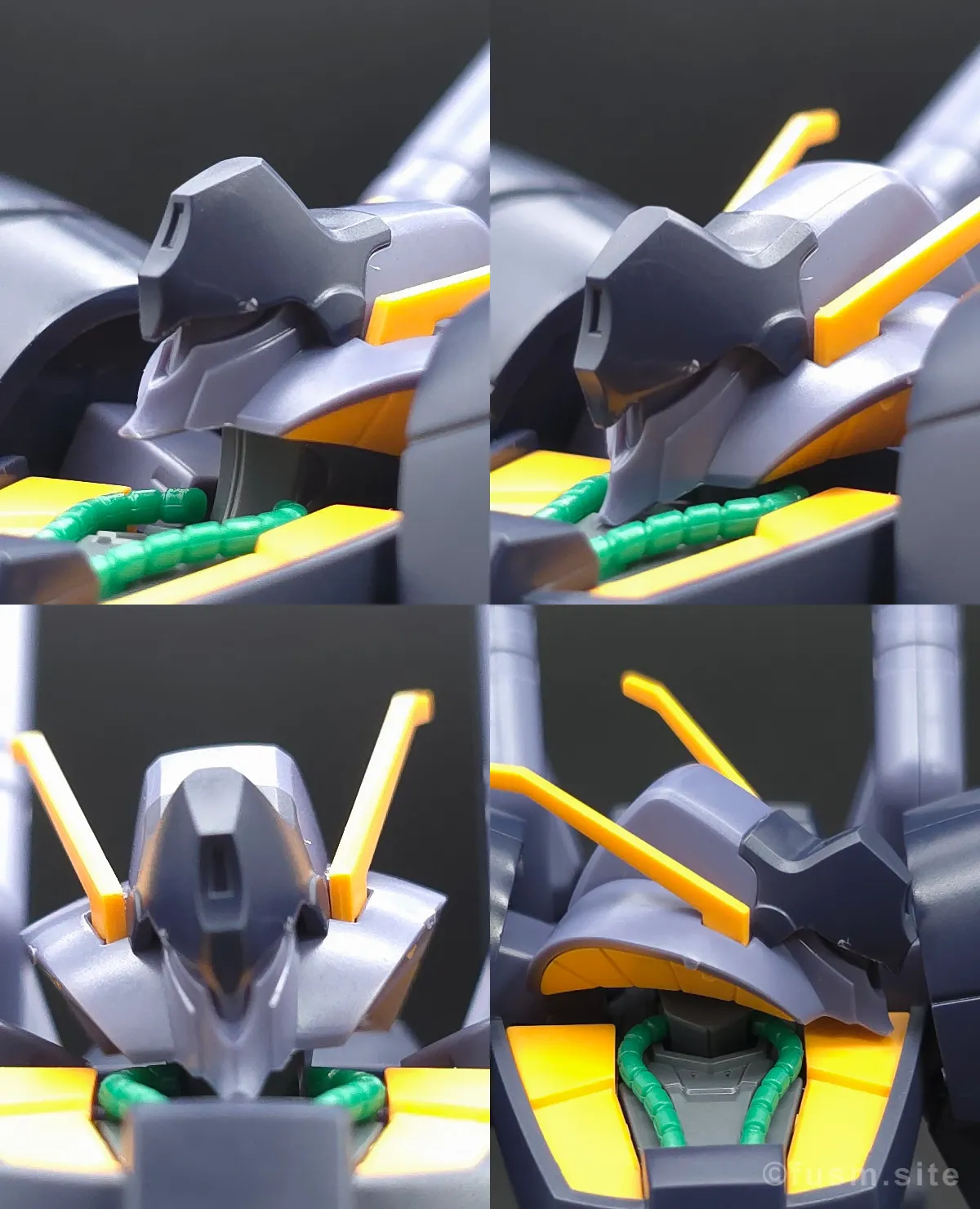 HGUC バイアラン レビュー 頭部ディテール 可動域 01
