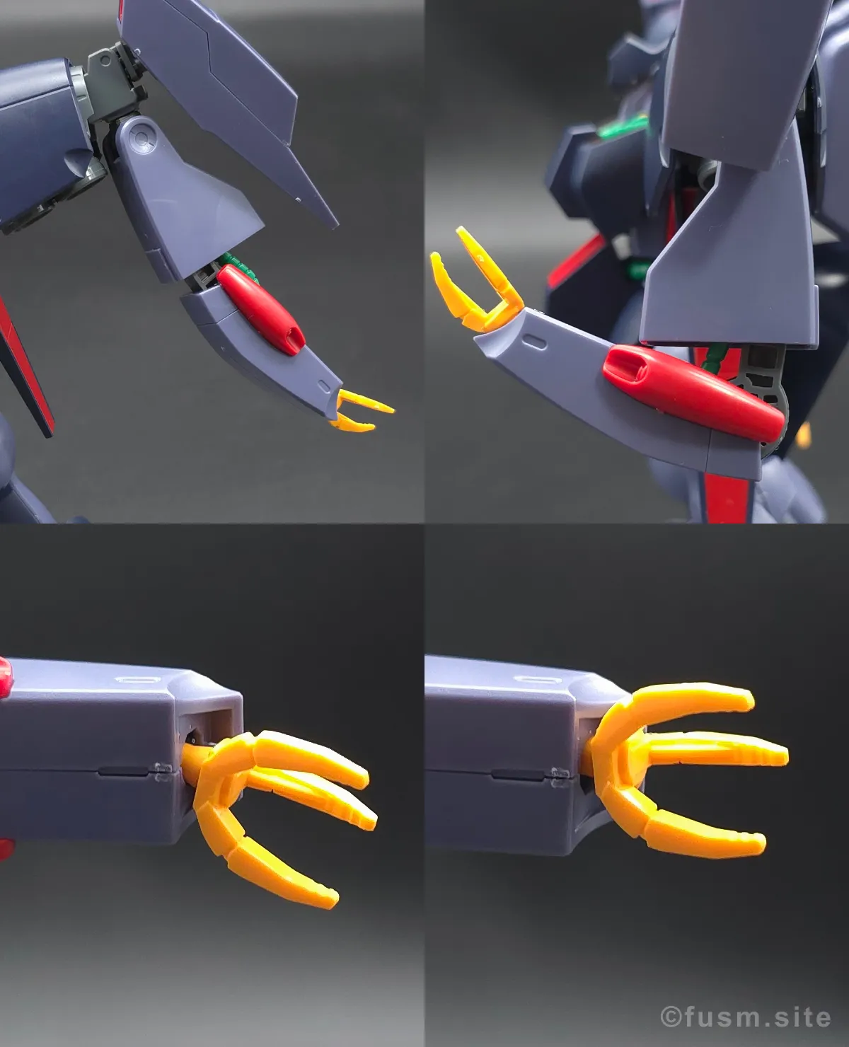 HGUC バイアラン レビュー 腕部ディテール 可動域 01