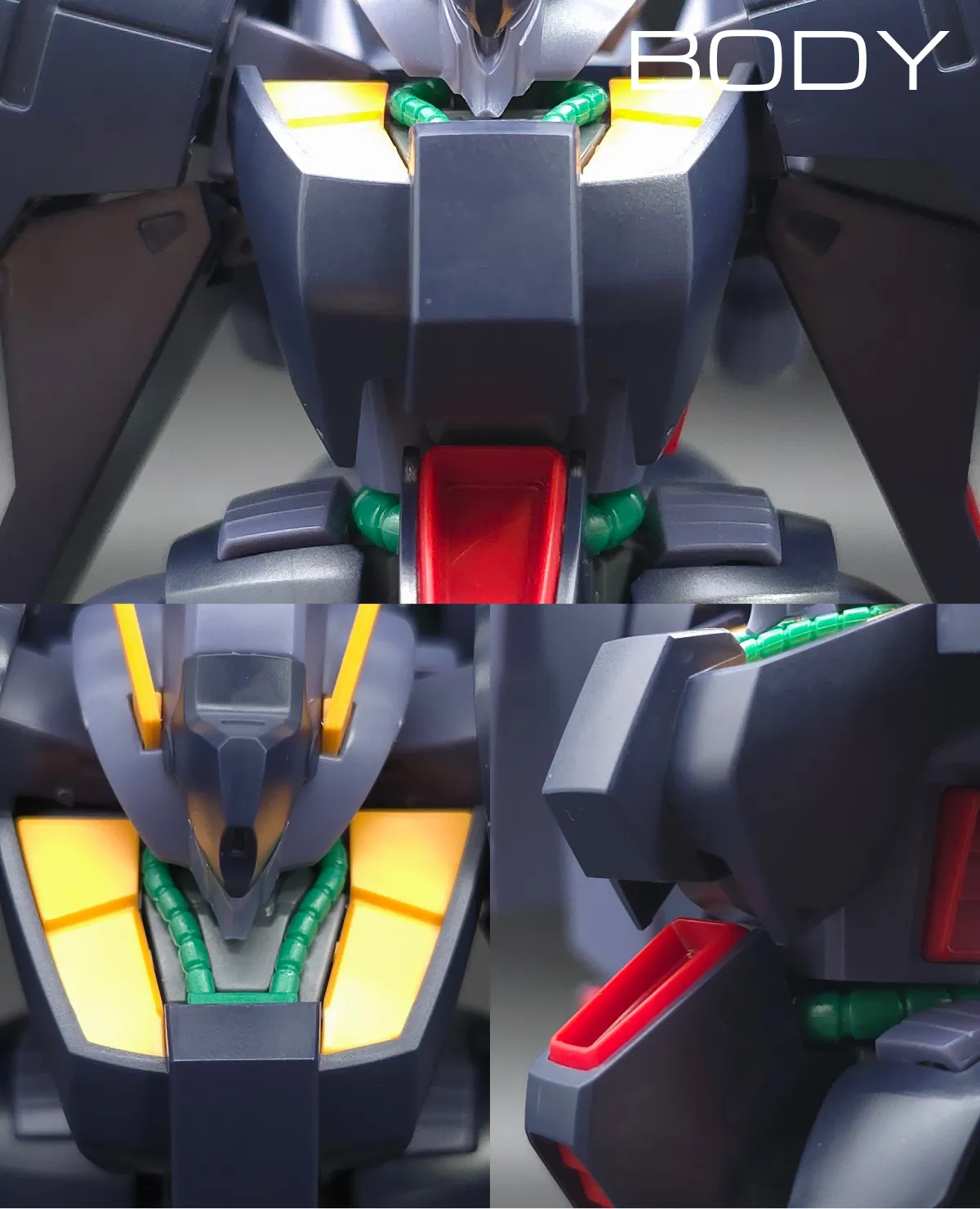 HGUC バイアラン レビュー 胴体ディテール 01