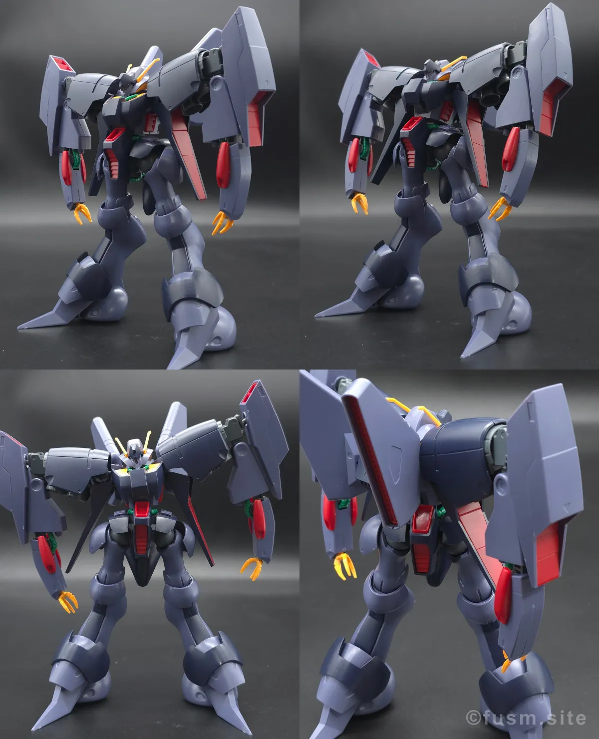 HGUC バイアラン レビュー 胴体ディテール 可動域 01