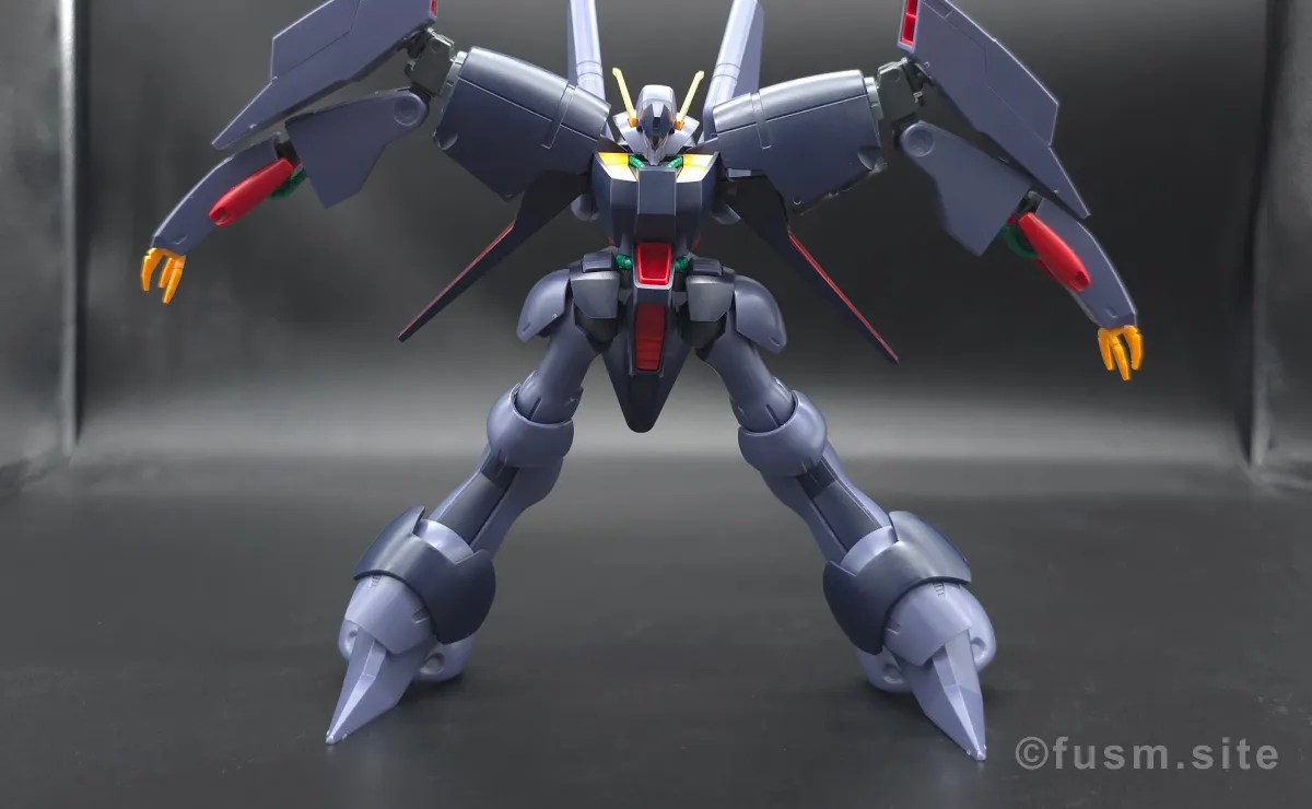 HGUC バイアラン レビュー 胴体ディテール 可動域 03