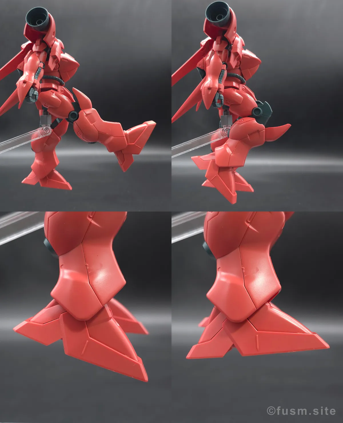 HGUC ガーベラ・テトラ レビュー 脚部ディテール 可動域 01