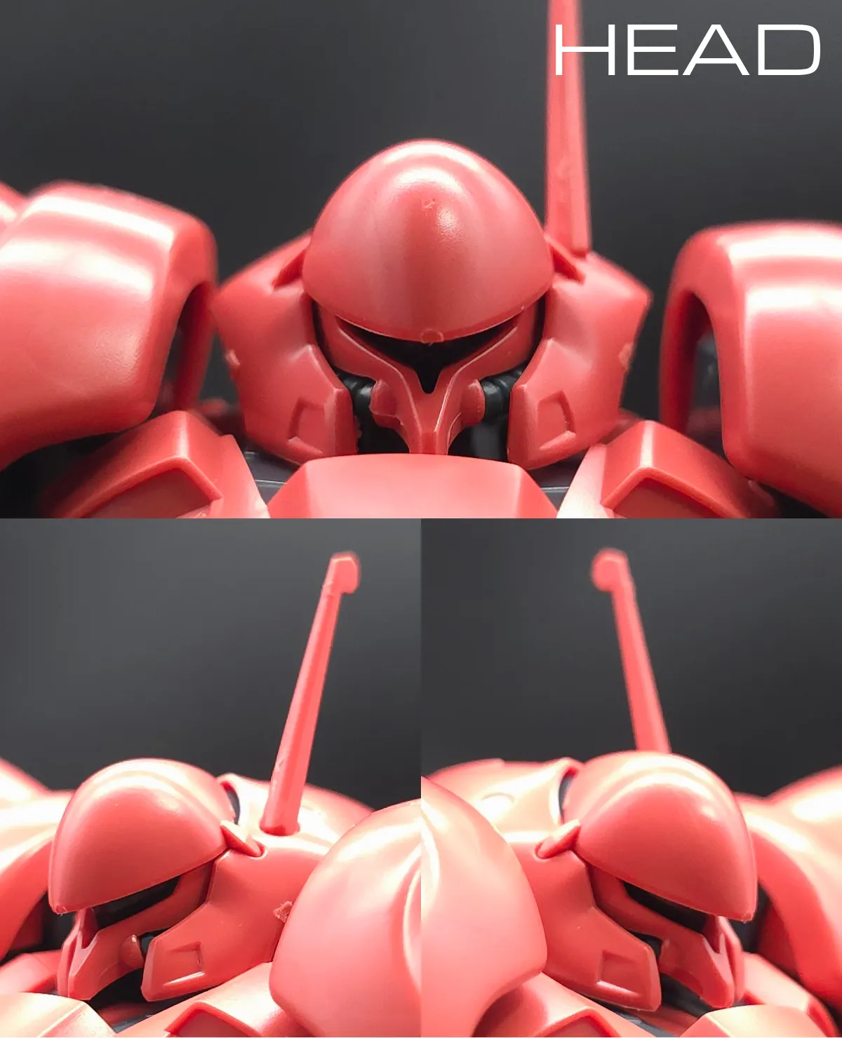 HGUC ガーベラ・テトラ レビュー 頭部ディテール 01