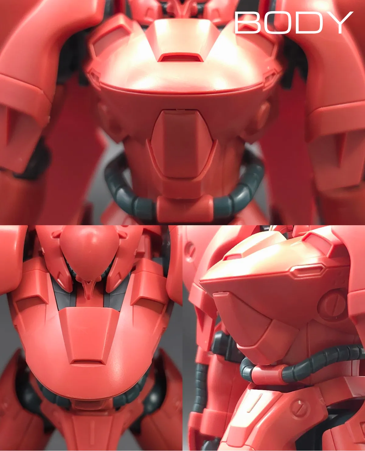 HGUC ガーベラ・テトラ レビュー 胴体ディテール 01