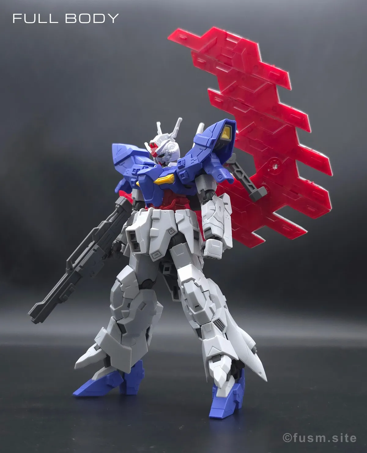 HGUC ムーンガンダム レビュー 多角的に見た全体の外観・素組み 02