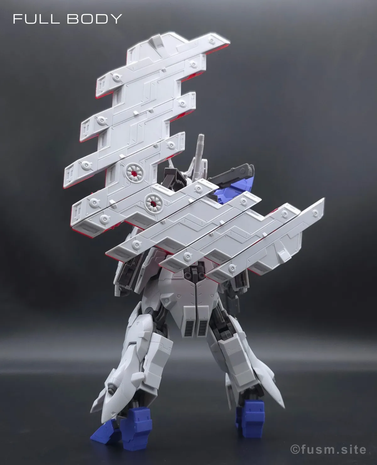 HGUC ムーンガンダム レビュー 多角的に見た全体の外観・素組み 03