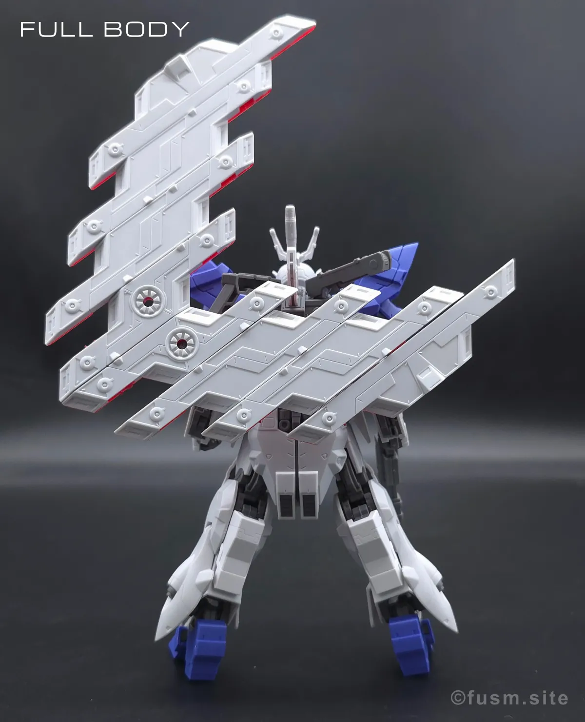 HGUC ムーンガンダム レビュー 多角的に見た全体の外観・素組み 04