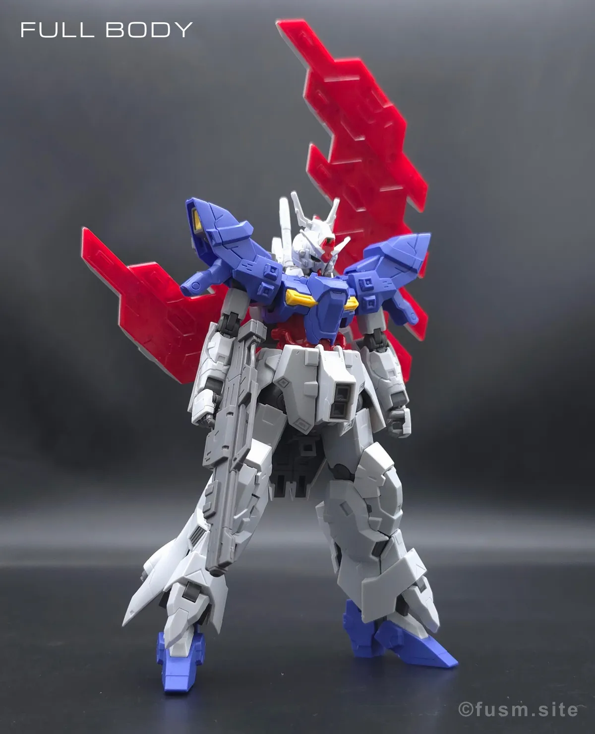 HGUC ムーンガンダム レビュー 多角的に見た全体の外観・素組み 06