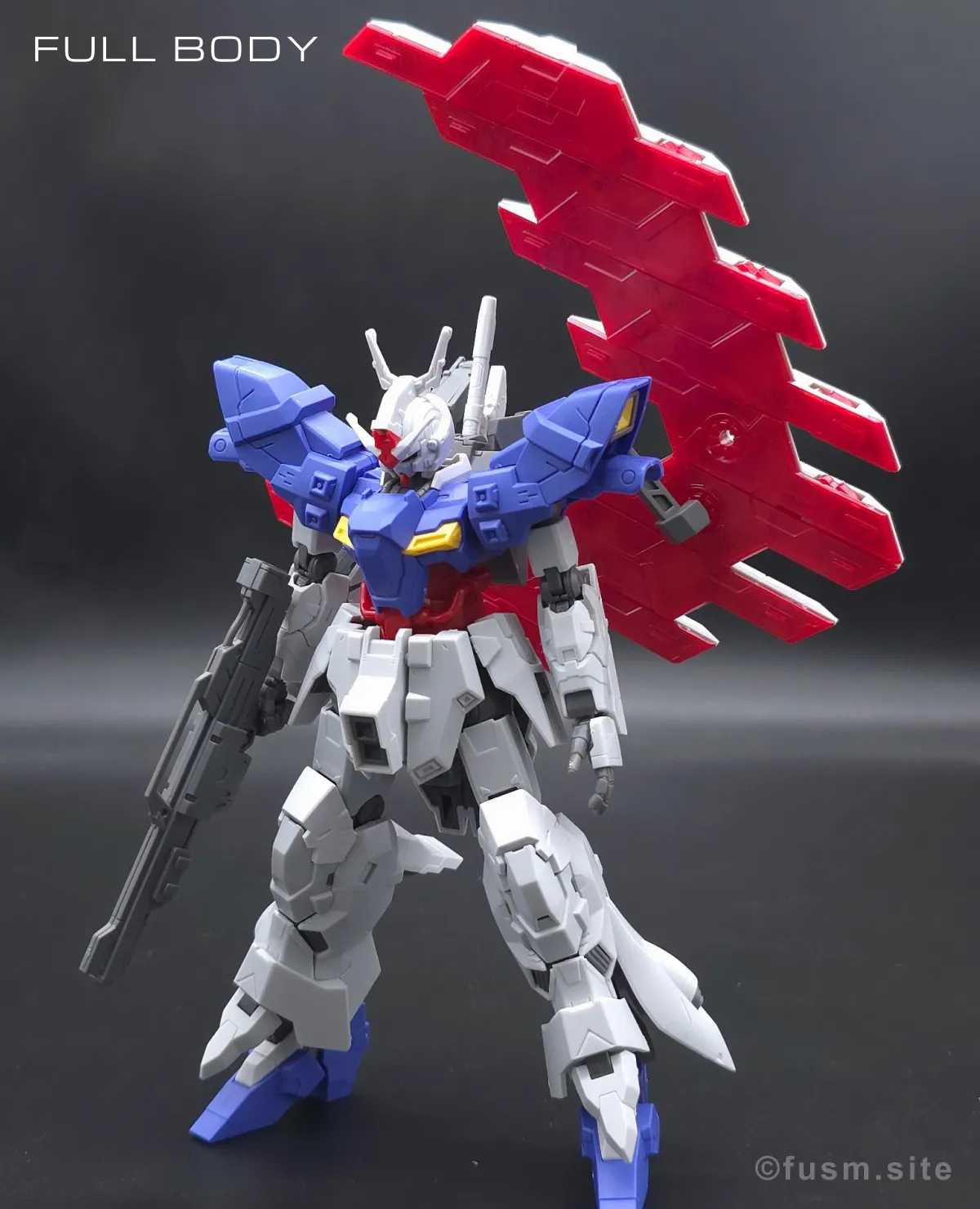 HGUC ムーンガンダム レビュー 多角的に見た全体の外観・素組み 08