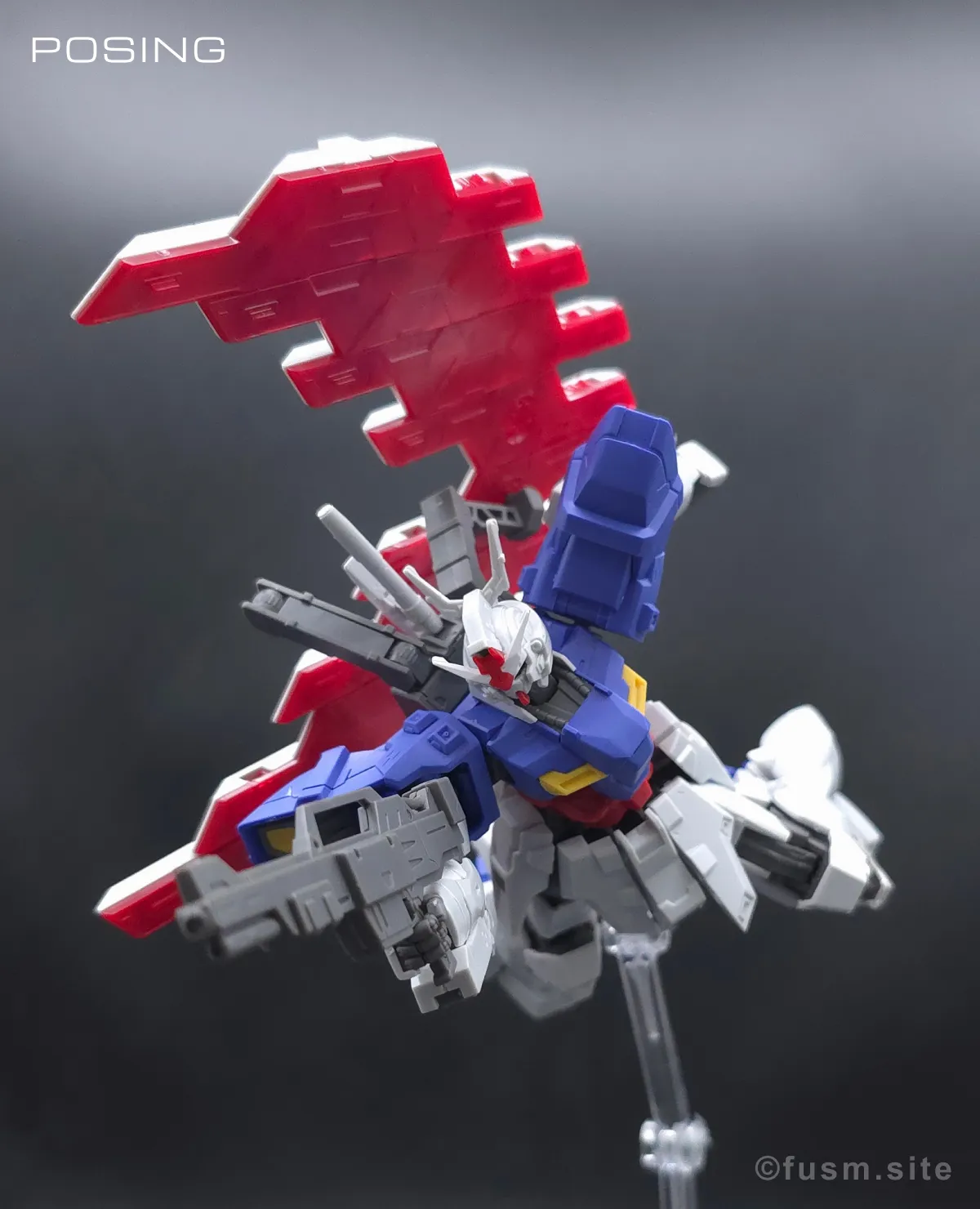 HGUC ムーンガンダム レビュー ポージング 03