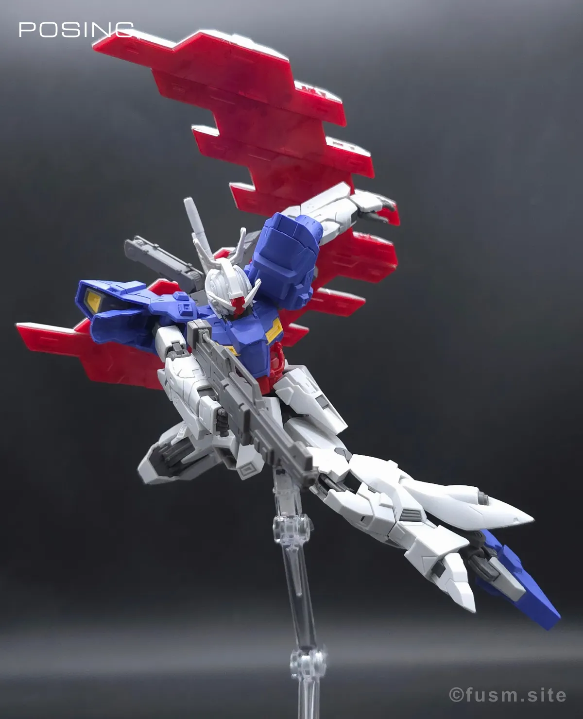 HGUC ムーンガンダム レビュー ポージング 05