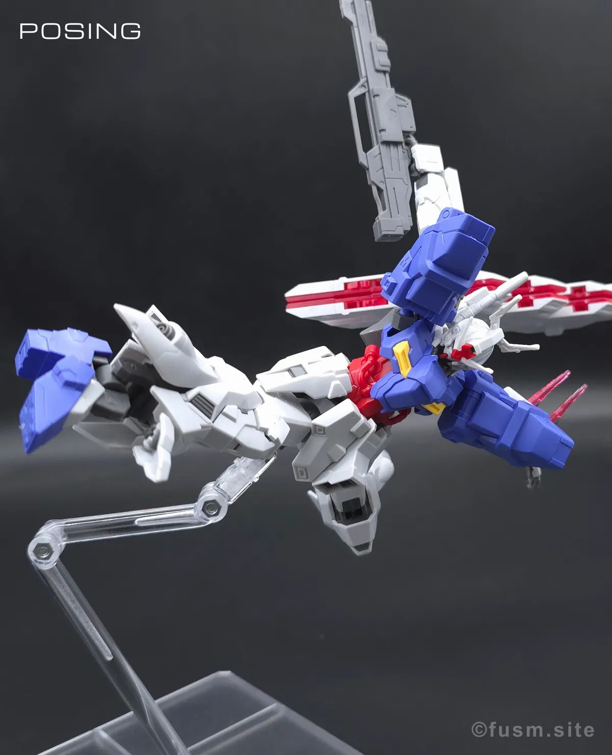 HGUC ムーンガンダム レビュー ポージング 08