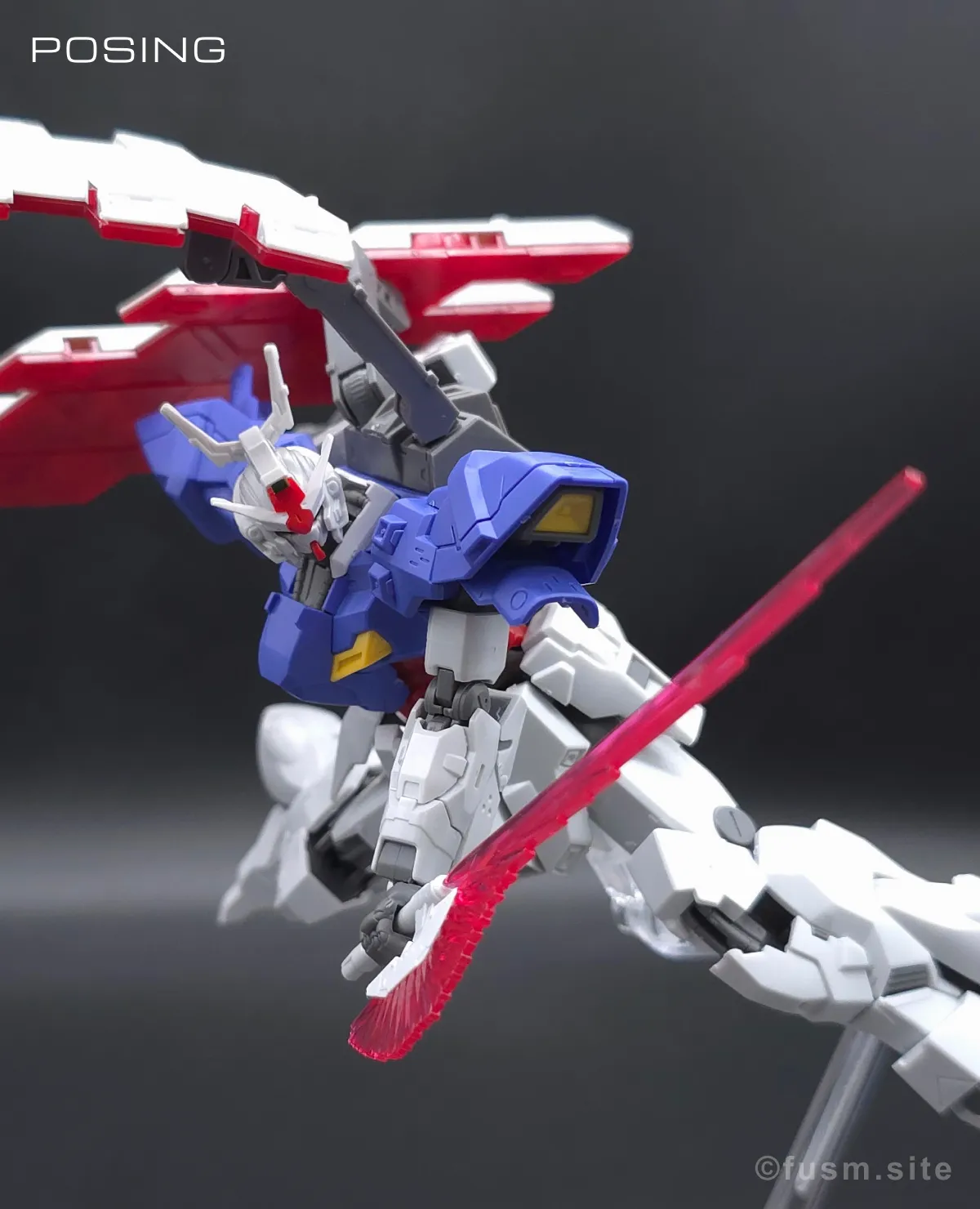 HGUC ムーンガンダム レビュー ポージング 12