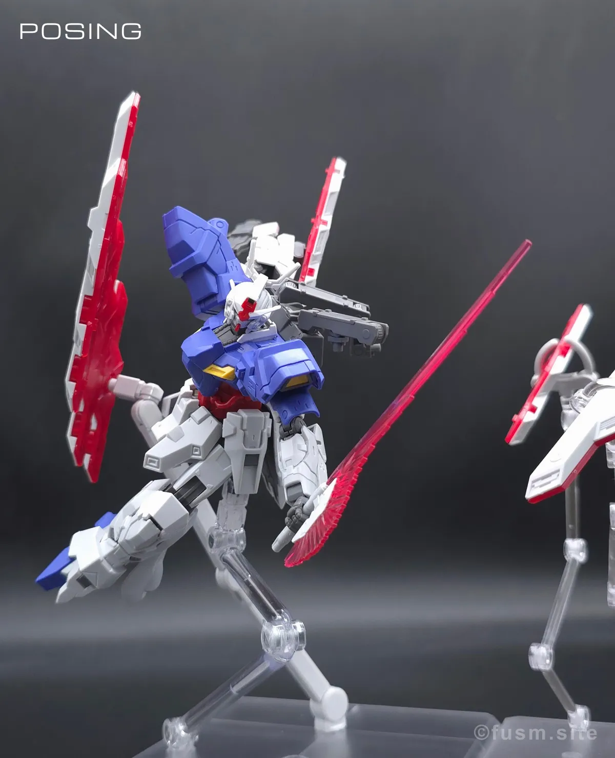 HGUC ムーンガンダム レビュー ポージング 14