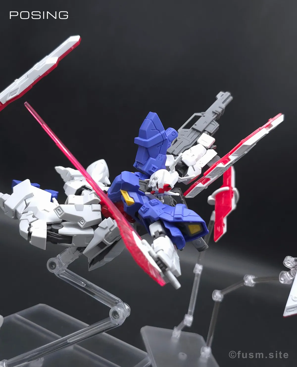 HGUC ムーンガンダム レビュー ポージング 15